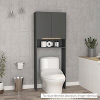 ORGANIZADOR BAÑO LAURENT - PLOMO / DUNA | TUHOME